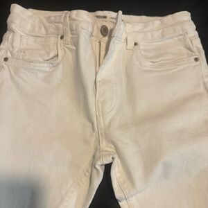Bershka White Slim Men Jeans
